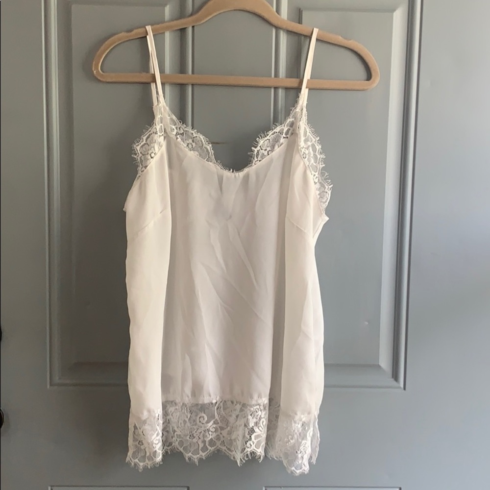 Lace tank top